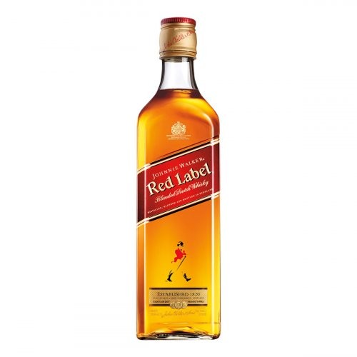 Whisky Red Label 8 anos Tradicional 500 ml Johnnie Walker - Food & Beverages