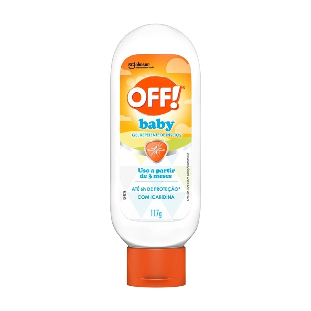Repelente Off! Gel Baby 117g em Oferta na Shopee