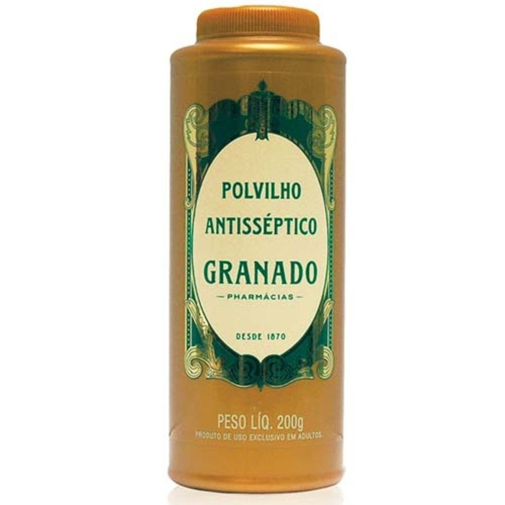 Talco Antisseptico Polvilho Granado Tradicional 200g em Oferta na Shopee