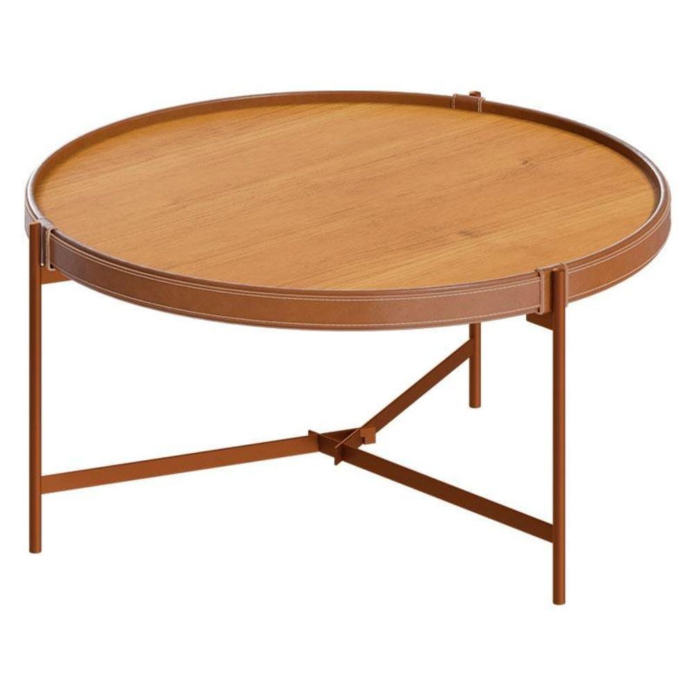 Mesa De Centro Aqua Grande Nature Cobre - Imcal em Oferta na Shopee