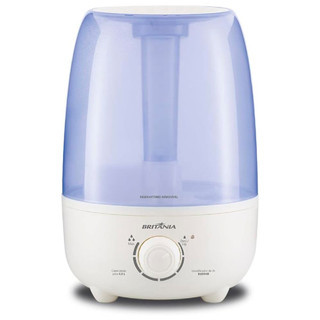 Umidificador De Ar Ultrassonico Britânia 4,8l Branco E Azul Bivolt 110v/220v Bud04b em Oferta na Shopee