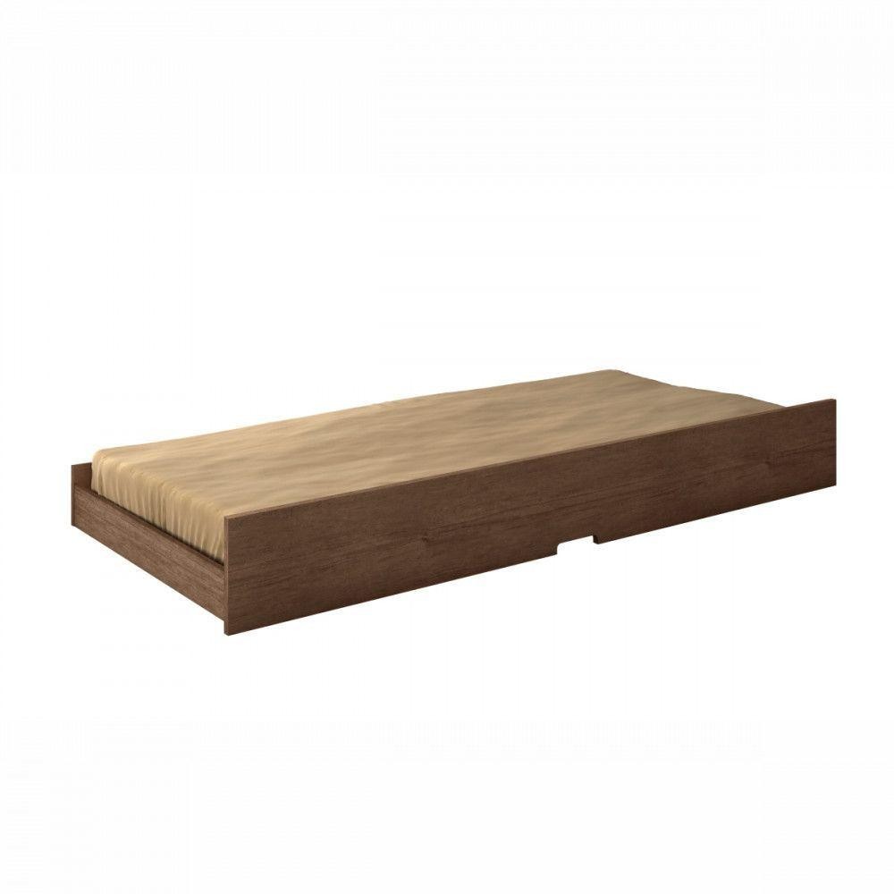 Cama Auxiliar De Solteiro Premium 088 Cacau Conquista Cacau