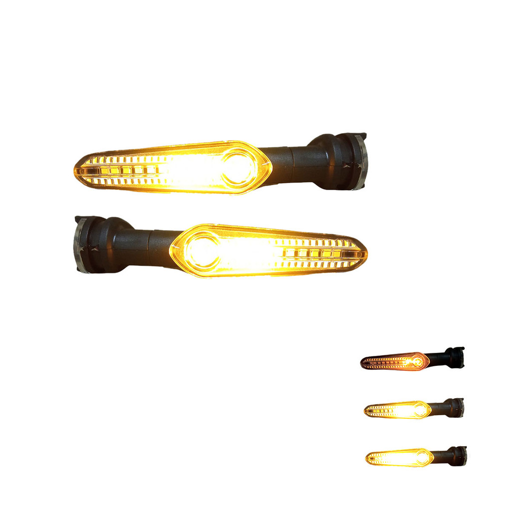Par Pisca Seta LED Sequencial Relé Encaixe Yamaha Universal