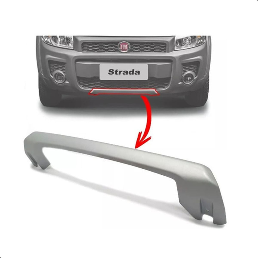 Moldura Inferior Parachoque Dianteir Strada Working Original em Oferta na Shopee