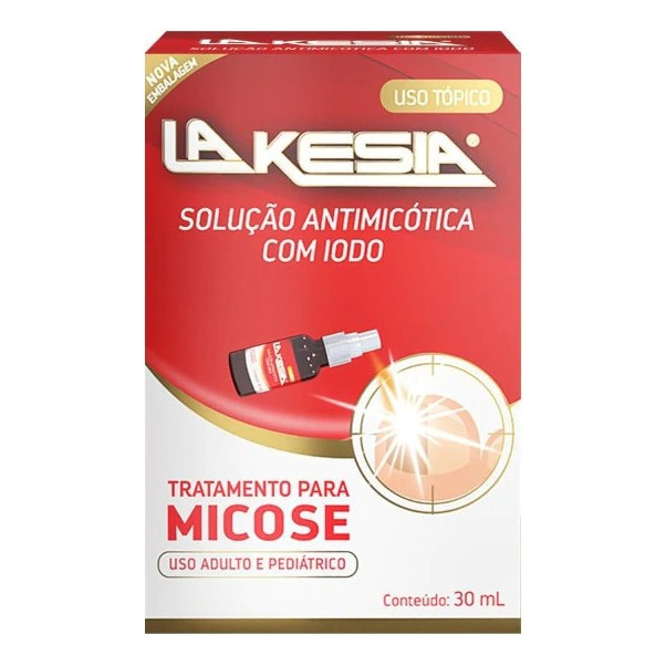 Lakesia Solução Antimicótica P/ Unhas 30ml Original La Kesia
