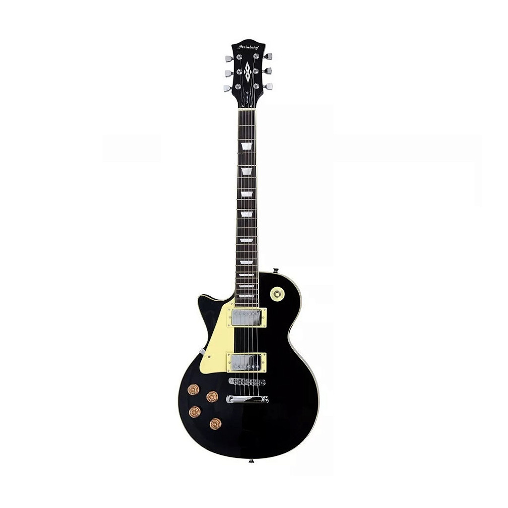 Guitarra Canhota Strinberg Les Paul LPS230 BK Preta