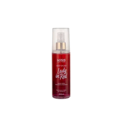 🌸 Body Splash Kiss Lady In Red 200ml - Fragrância Sedutora e Marcante ✨