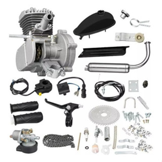 Combo Motor 80cc Para Bicicleta Motorizada Bike Combustão em Oferta na Shopee