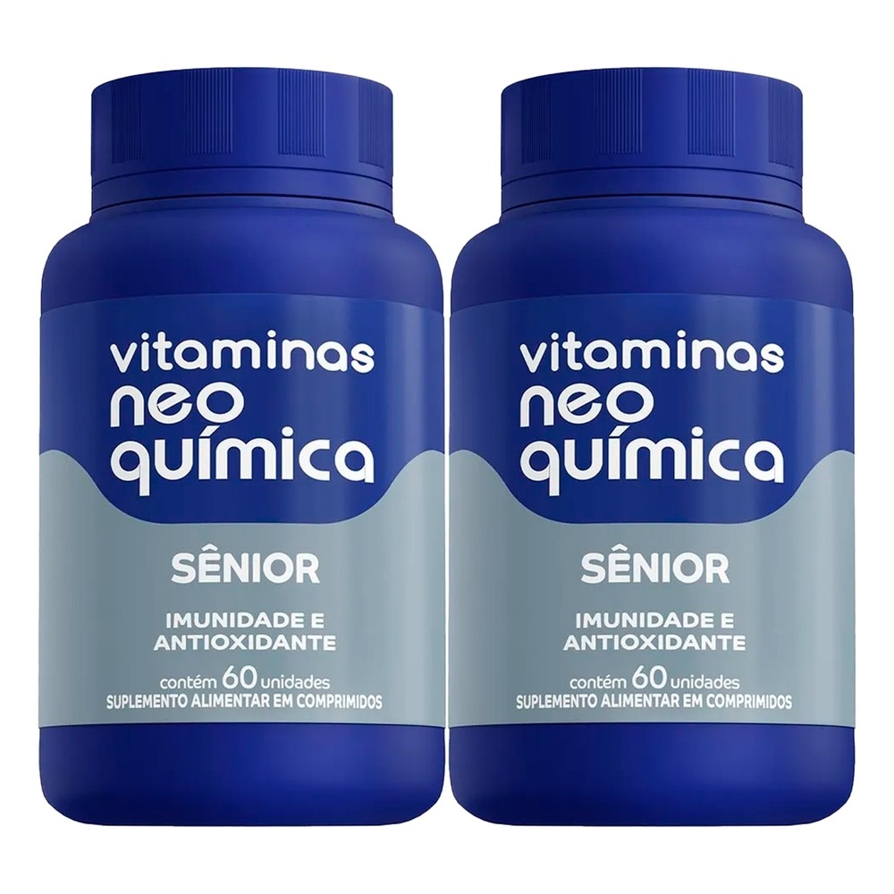 Kit 2 und Vitaminas Neo Química Sênior 60 Comprimidos