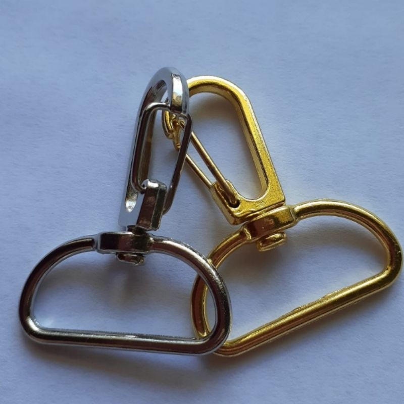 Fecho Mosquetão 40x23mm - 10 Peças