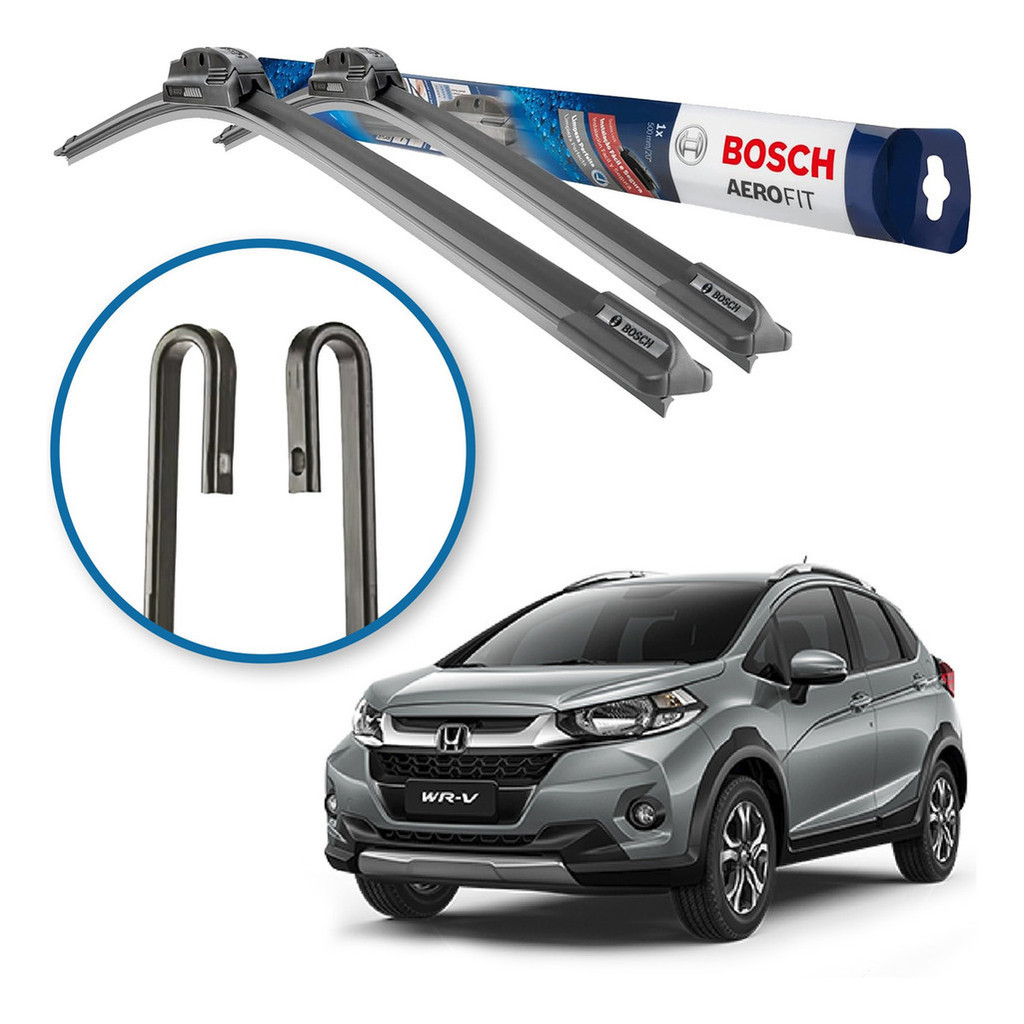 Palheta Limpador Parabrisa Bosch Honda Wr-v 2017 a 2020 em Oferta na Shopee