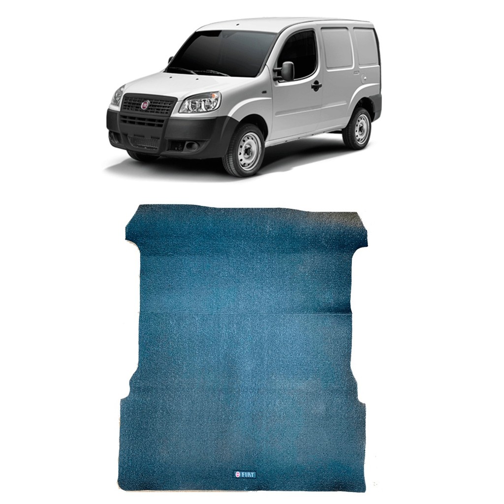 Tapete BORRACHA PVC Bau Cacamba Fiat Doblo Cargo