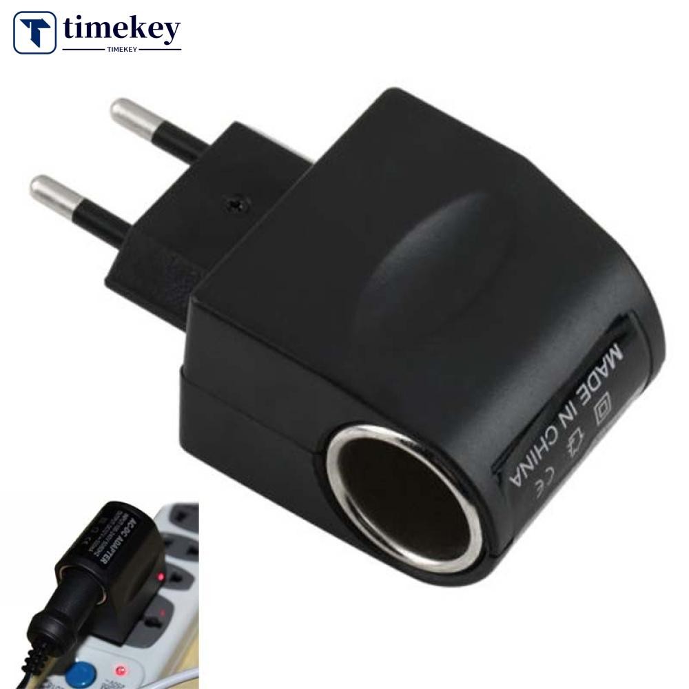 TIMEKEY 1Pc Universal 110V-220V AC Para 12V DC Ue Conversor De Adaptador De Energia Carro I5T7