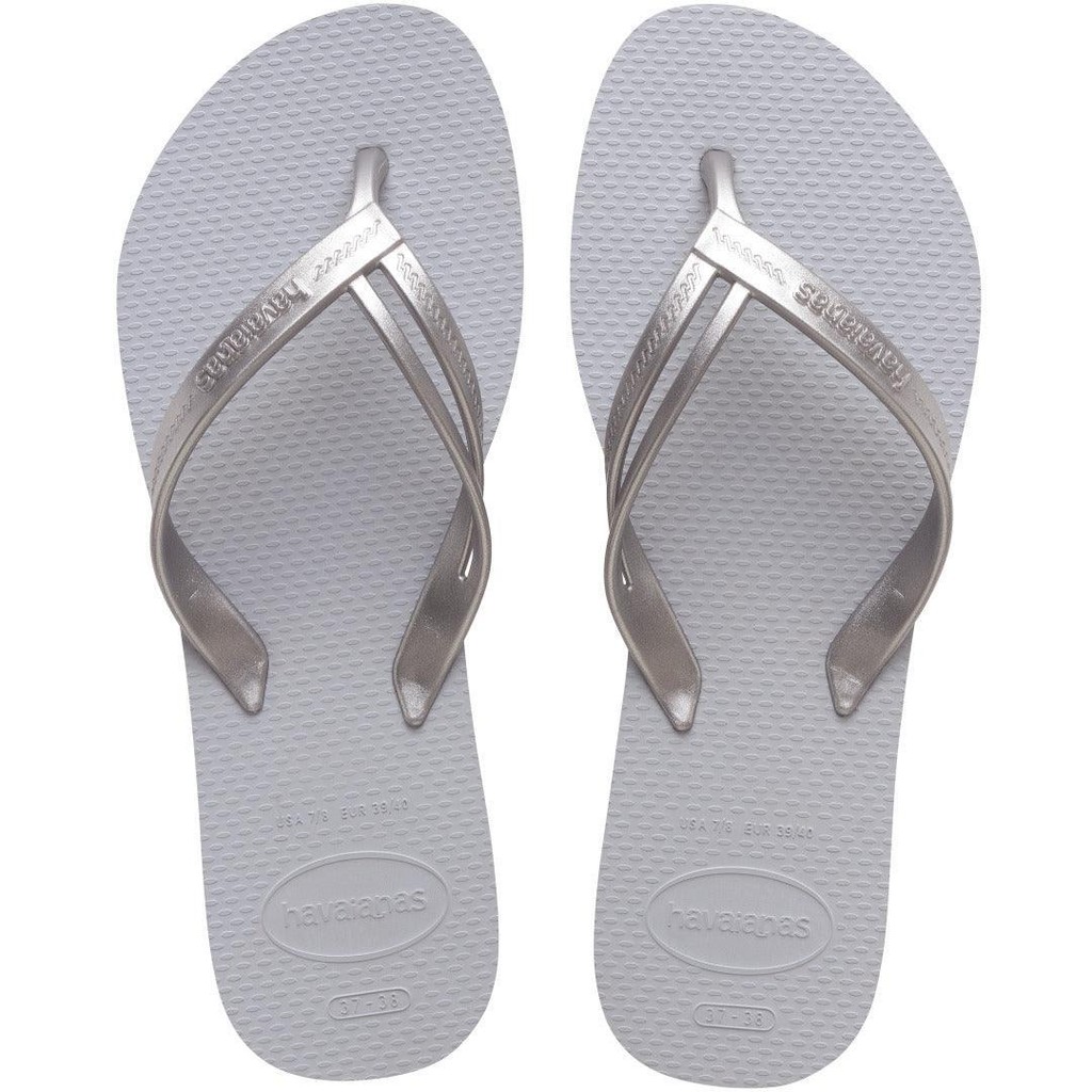 Chinelo Havaianas Elegance Cinza Gelo