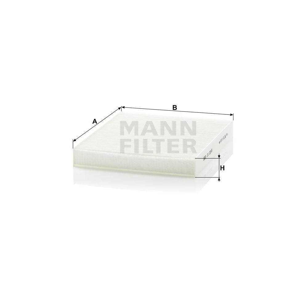 Filtro De Cabine Mann-Filter Etios/Sedan - CU13002