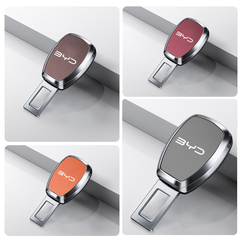 BYD Extensor De Cinto De Segurança De Carro material De Liga Fivela De Clipe Para Dolphin Mini Song Pro Plus Seagull Sea