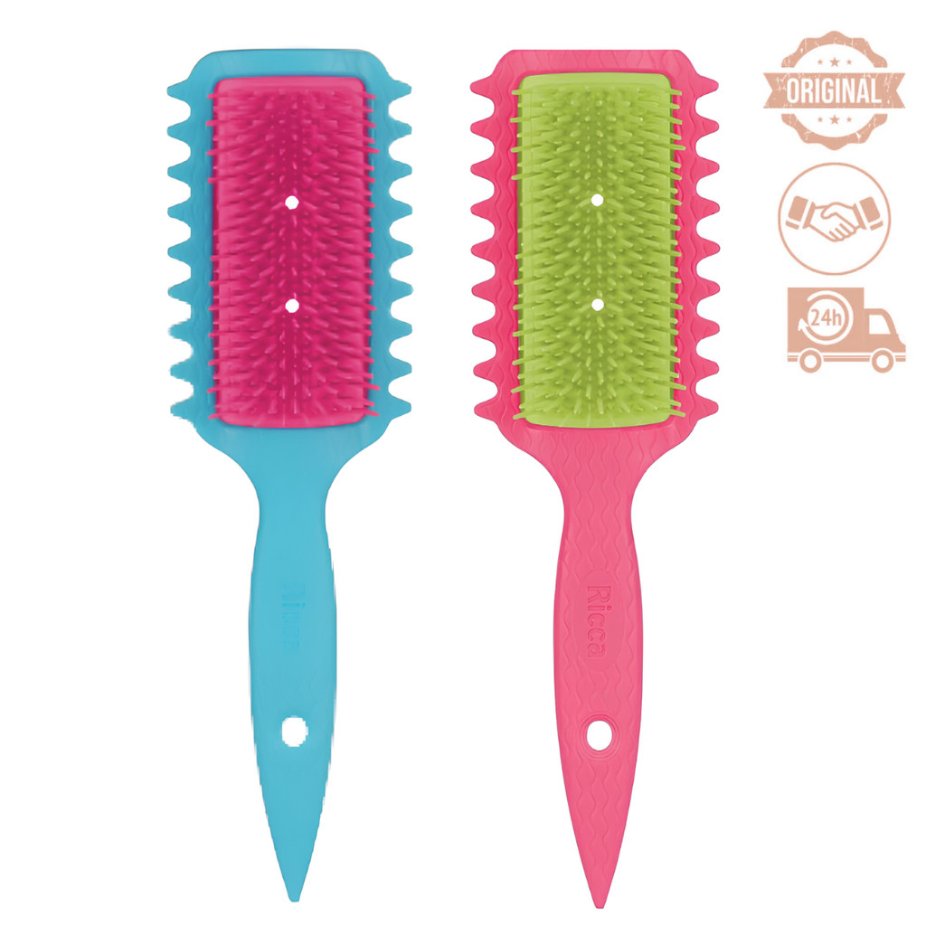 Escova Ricca Instacachos Flex Fita Curls Ref 2445 - Escolha a Sua