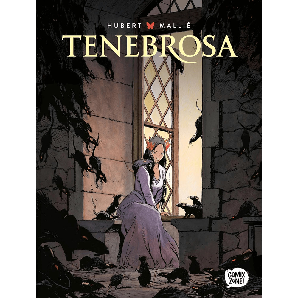 Capa do livro Comic - Tenebrosa - por Hubert - Graphic Novel Volume Único -