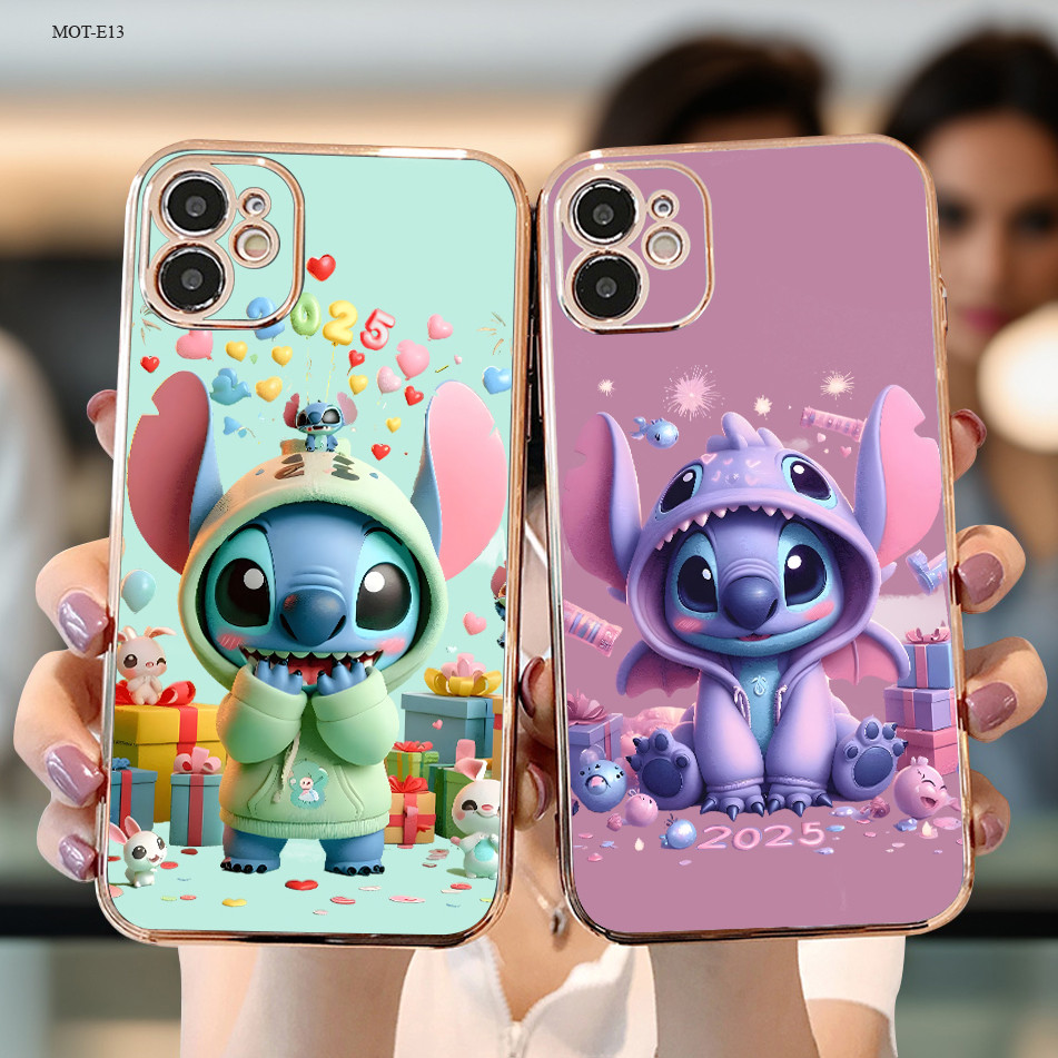 Capa Para Motorola Moto E13 E20 E22 E32 E6S E7 Plus Power Capinha De Stitch Celular 1567