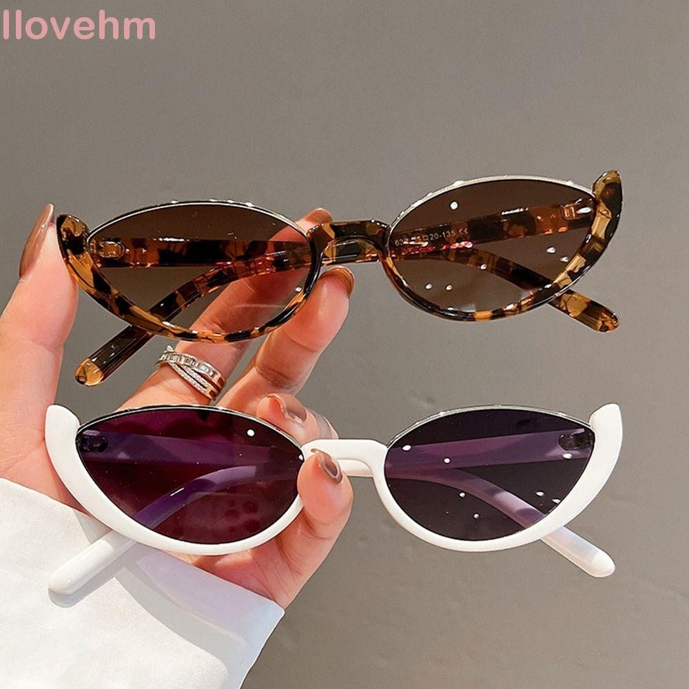 Óculos De Sol De Olho De Gato Moda Pequeno Eyewear Half-frame em Oferta na Shopee