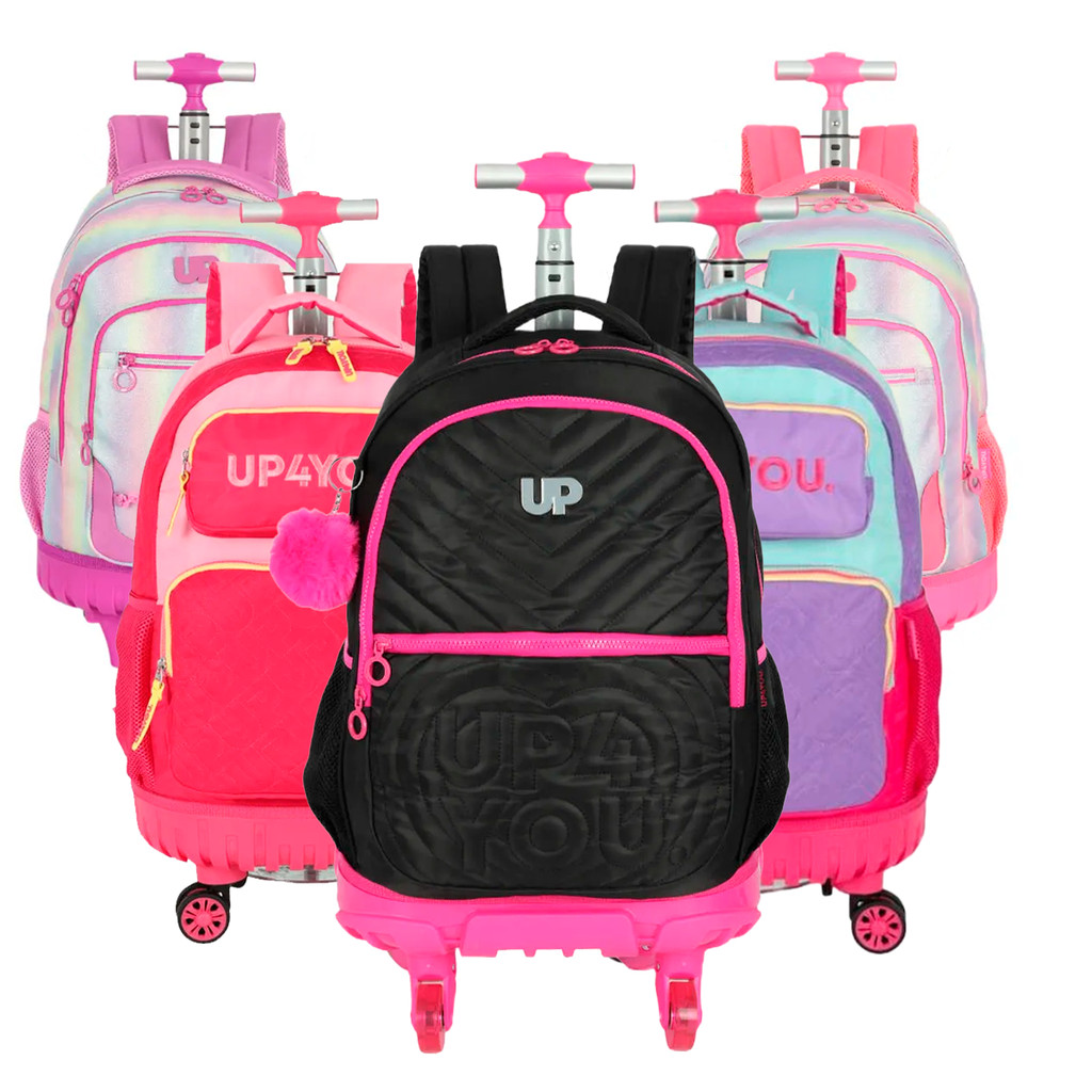 Mochila Escolar Up4you Preta: Onde Comprar | BuscaProdutos