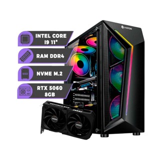 CPU Gamer i9 11900KF RTX 5060 8gb GDDR7 | 32GB Ram Nvme 1TB c/WIFI em Oferta na Shopee
