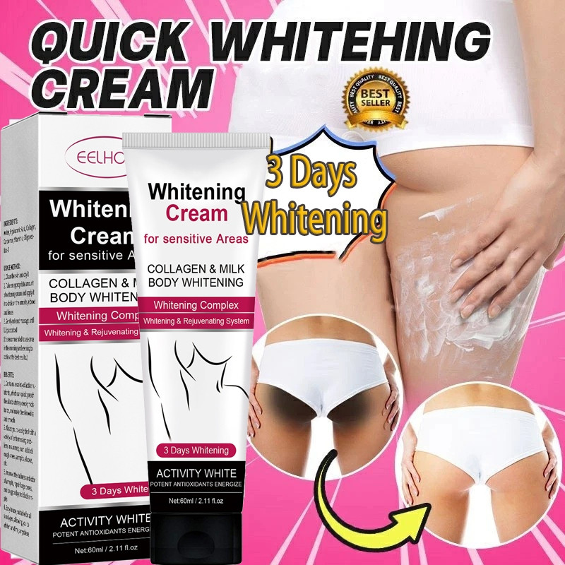 60ml Creme Clareador Para Áreas Íntimas , Rosto E Axilas-Poderoso . * & -