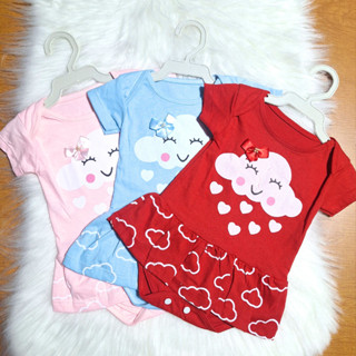 0 a 3 Meses - Body Saia para Meninas Bebês de 0 a 3 Meses - Cores variadas em Oferta na Shopee