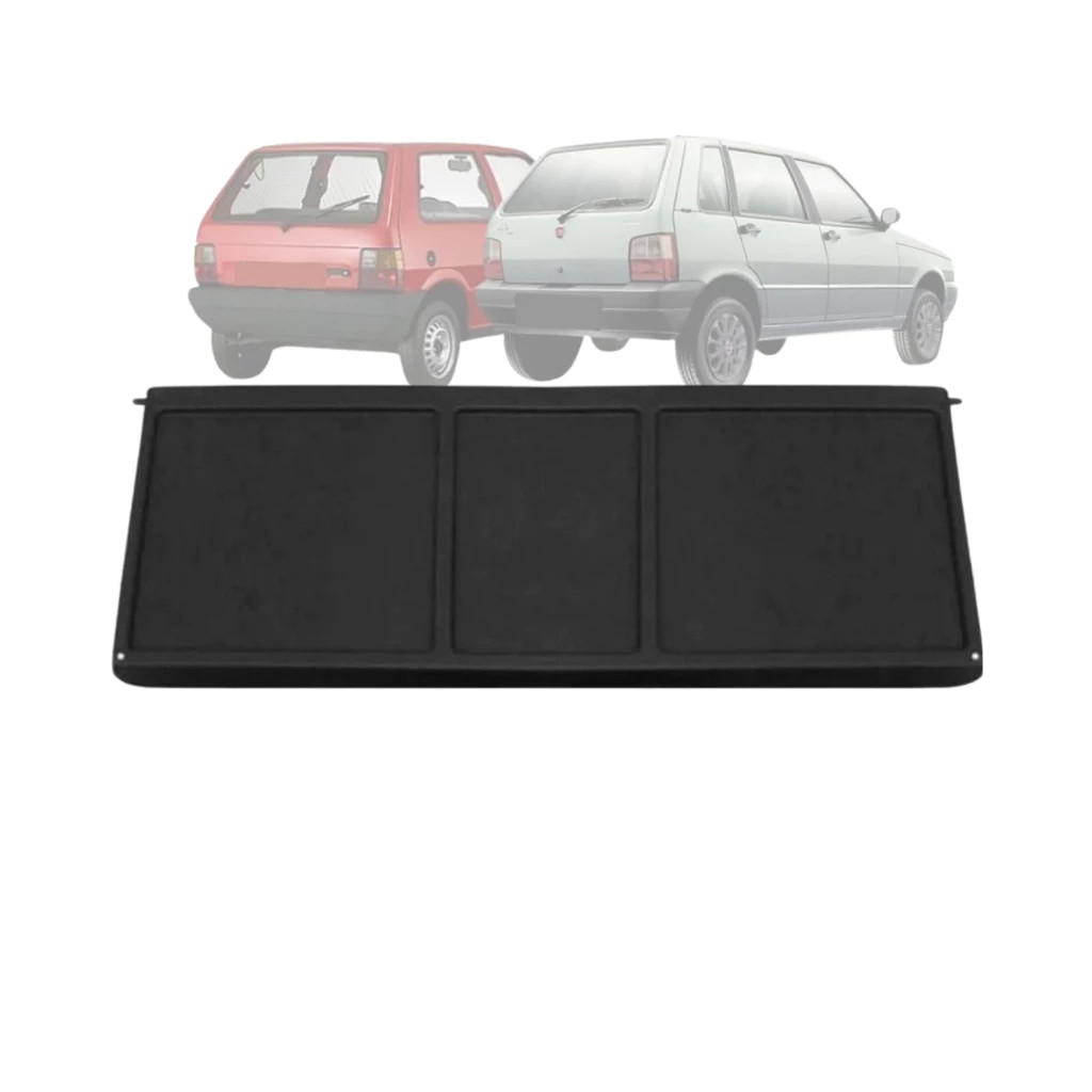 Tampão Porta Mala Bagagito Porta Malas Fiat Uno 1984 até 2013 PRETO ORIGINAL RUFATO