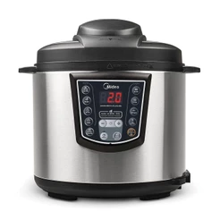Panela De Pressão Elétrica 6 L Digital Inox Midea PPA71 110V