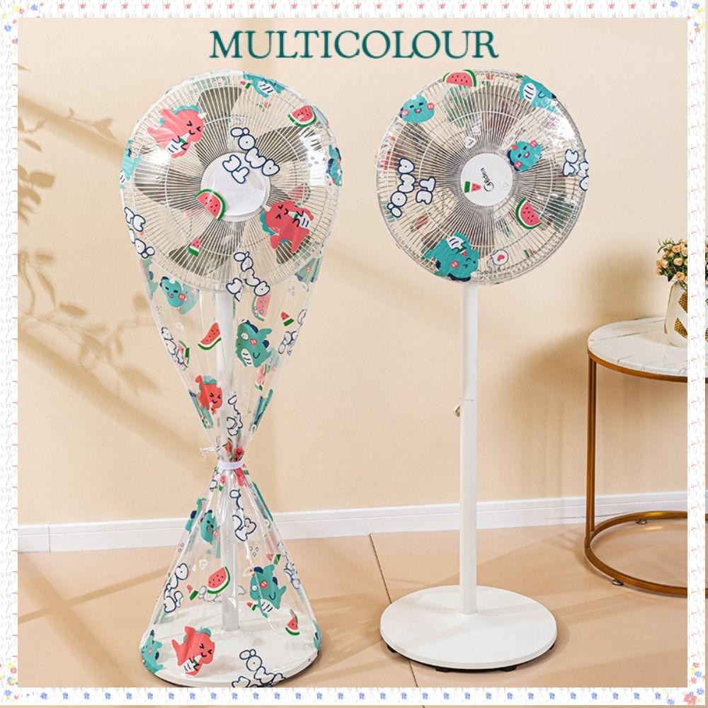Capa Protetora De Ventilador Multicolor , À Prova D'água De Sujeira Com Padrão Impresso , Totalmente Fechada em Oferta na Shopee