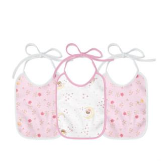 Kit Babador Papi Felpudo Estampa Menina - 03 Peças em Oferta na Shopee