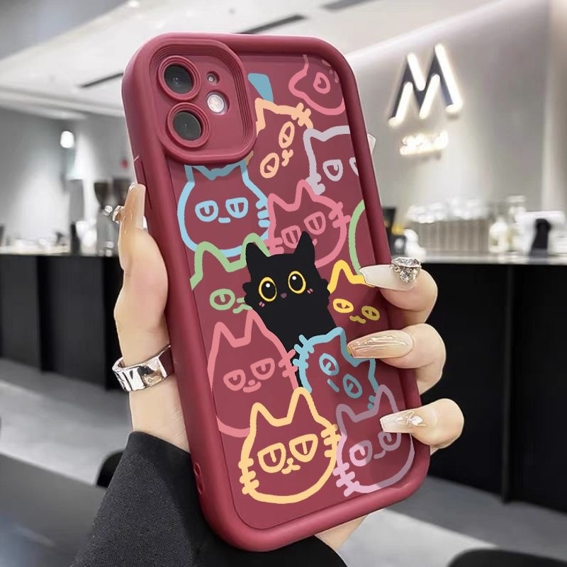 Capa para Samsung A16 S25 A15 A14 A34 A36 A56 A35 A53 A54 A55 5G S21 S23 S24 FE plus ultra à prova de choque em silicone