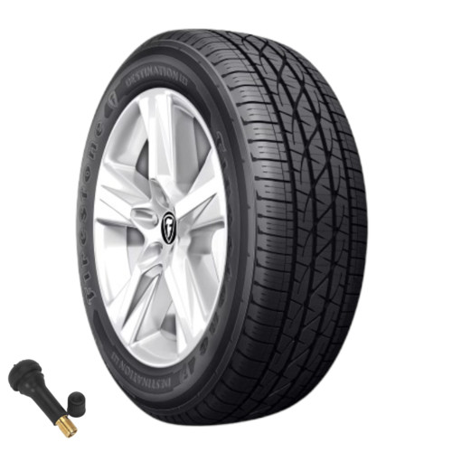 Pneu Compass Creta Tracker Yuan Plus 215/55R18 99V Destination Le3 Firestone + Bico Valvula Tr414