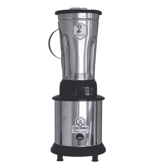 Liquidificador Industrial Potente 2 Litros Profissional JL Colombo Inox Alta Rotação