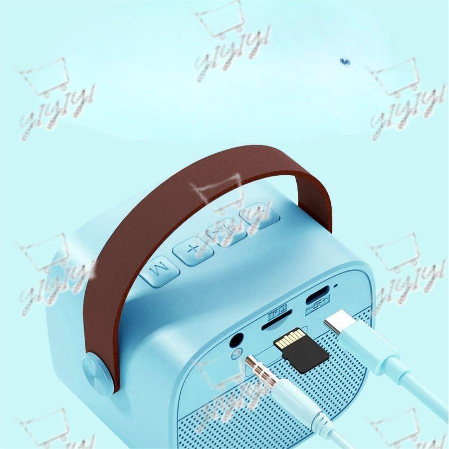 Caixa de Som Bluetooth com Microfone 6W Karaokê infantil - detalhe