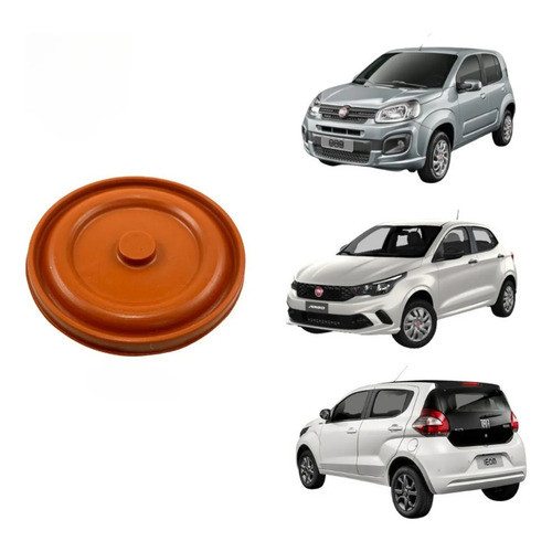 Diafragma Tampa Válvula Uno Mobi Argo 1.0 3cc Firefly 56mm em Oferta na Shopee