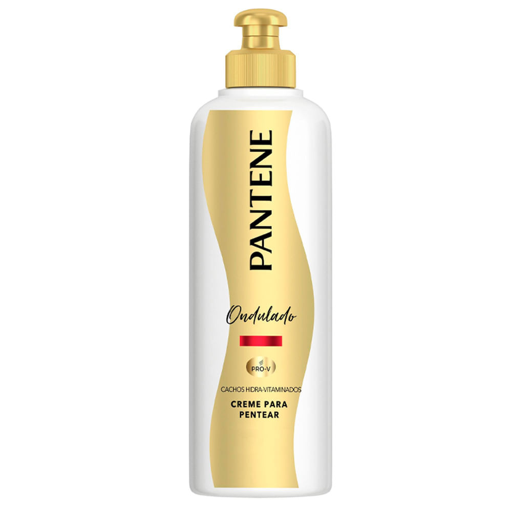 Creme Para Pentear Pantene Cachos Hidra-Vitaminados Ondulado 240g - Beauty