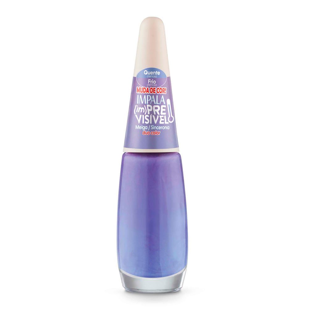 Esmalte Impala im Previsível Duo Color Cremoso Cor Meiga e Sincerona 7,5ml - Beauty