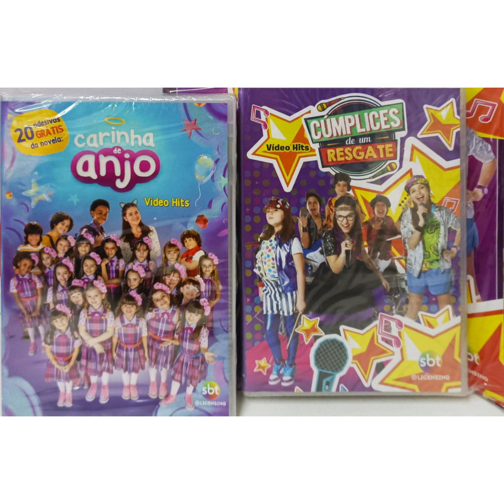 Dvd Carinha De Anjo + Dvd Cúmplices De Um Resgate + Brinde