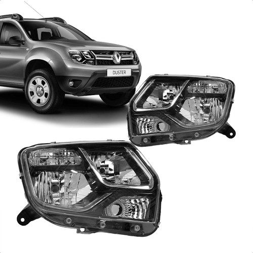 Farol Duster 2016 2017 2018 2019 2020 Manual Cupula Azul