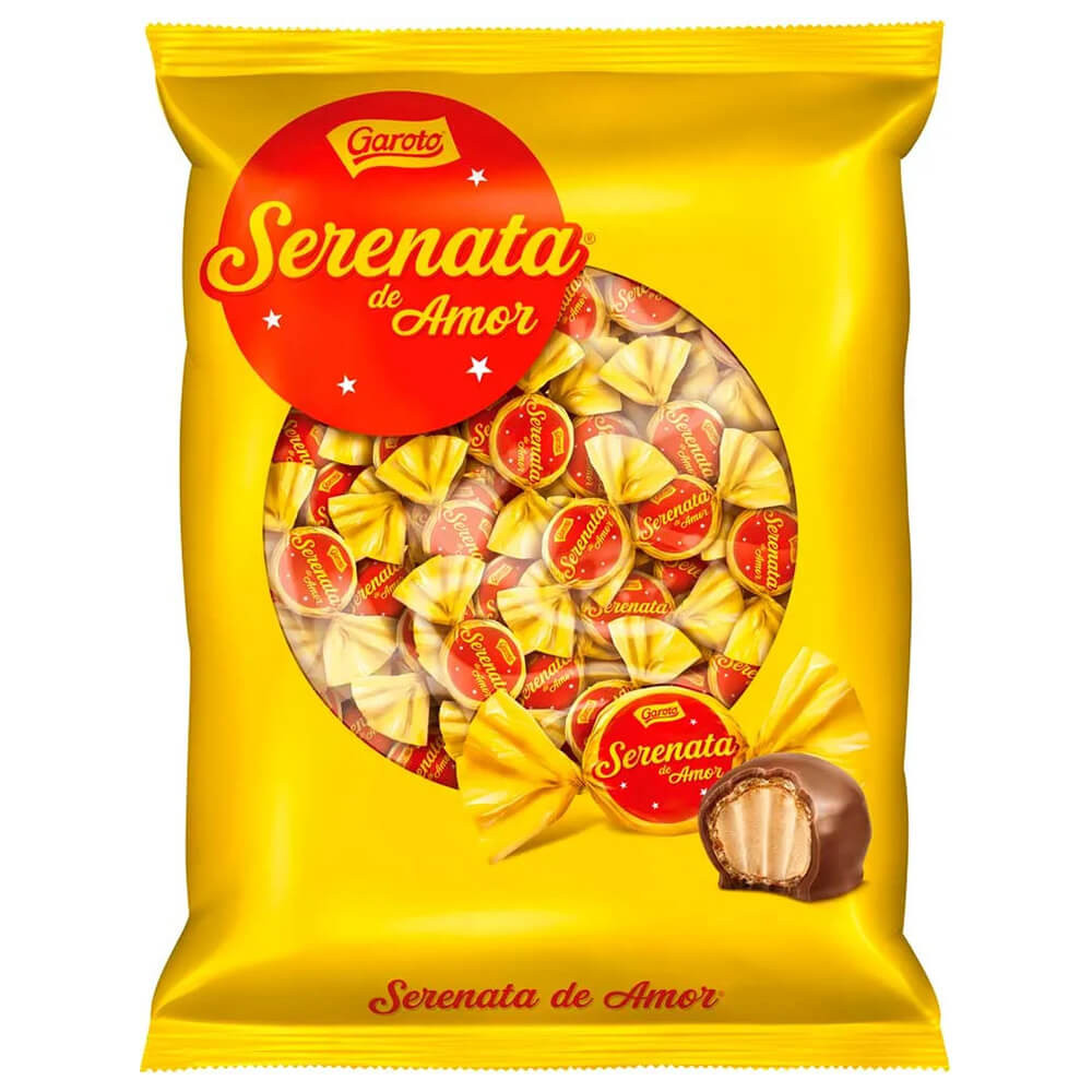 Bombom Serenata do Amor Garoto 825gr em Oferta na Shopee