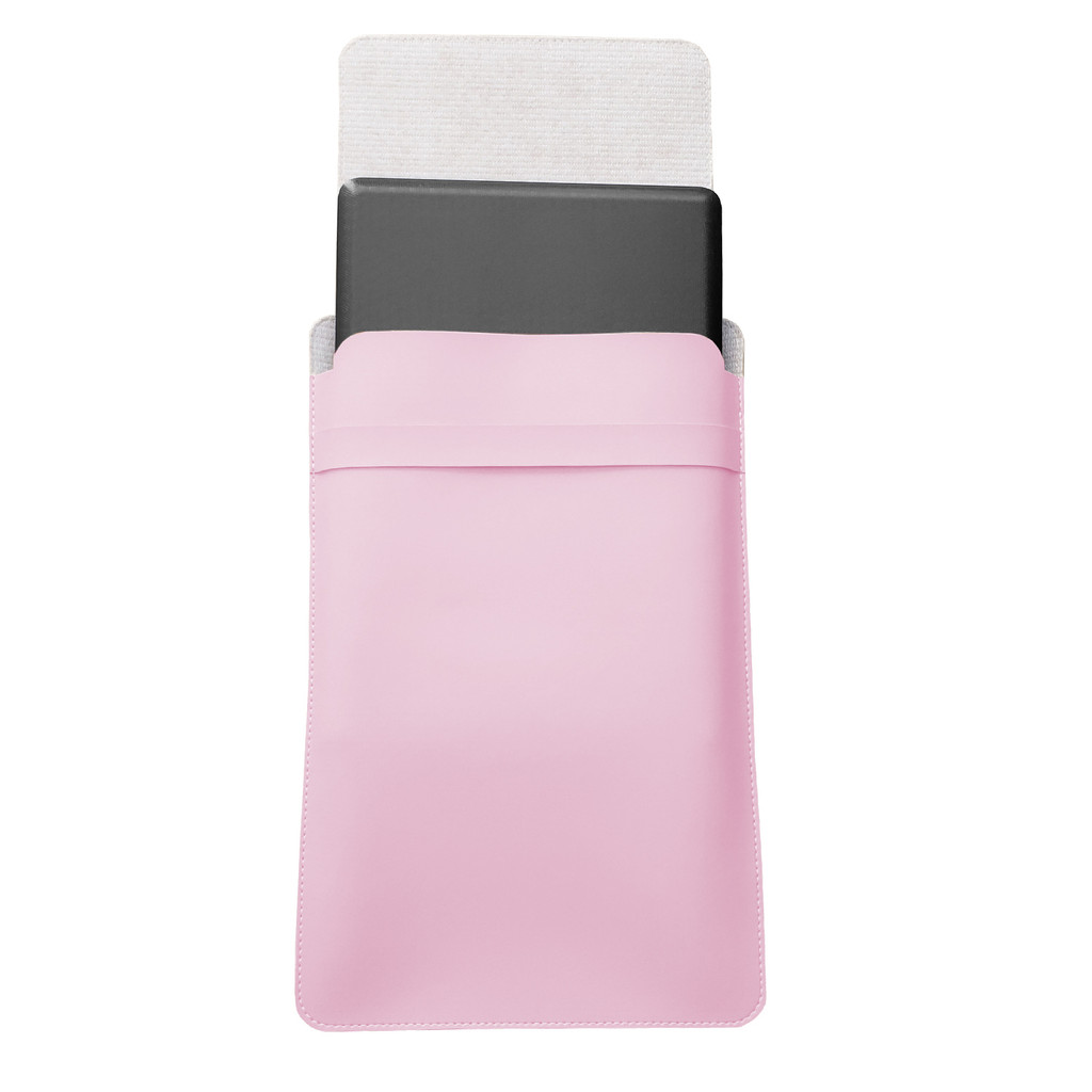 Luvas Pasta Case Capa Para Notebook Couro Sintético Rosa