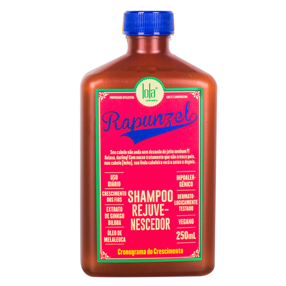 Shampoo Lola Rejuvenescedor Rapunzel 250ml - Beauty