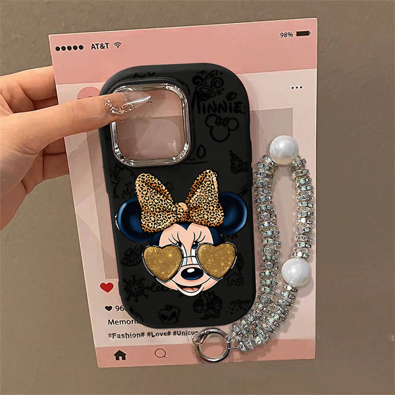 Capinha Capa de Silicone Padrões da Disney Anti queda e Macia para IPhone XS MAX 11 12 13 14 15 17 Pro MAX 14 15 Plus em Oferta na Shopee
