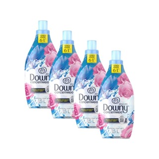 Kit 4 Amaciantes Concentrados Downy Brisa de Verão 1,5L cada em Oferta na Shopee