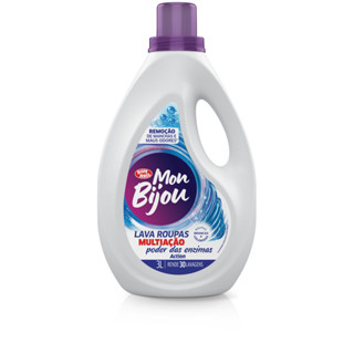Lava-Roupas Mon Bijou Multiação Azul 3L em Oferta na Shopee