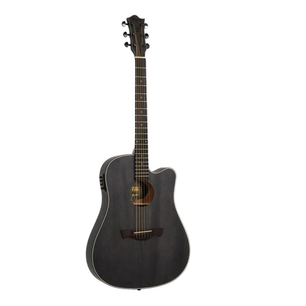 VIOLAO TAGIMA FOLK SLIM CUTAWAY EQ ACO T/ OKOUME B/S OKOUME OP TBW-400 BK