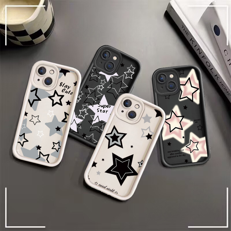 Estrelas Embalagem Para Motorola Moto G84 G75 G54 G60 G15 G05 G53 G22 G9 Jogar C
