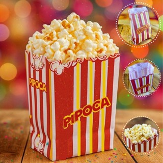 100 SACO PIPOCA LISTRA VERMELHA (PLUMA) em Oferta na Shopee